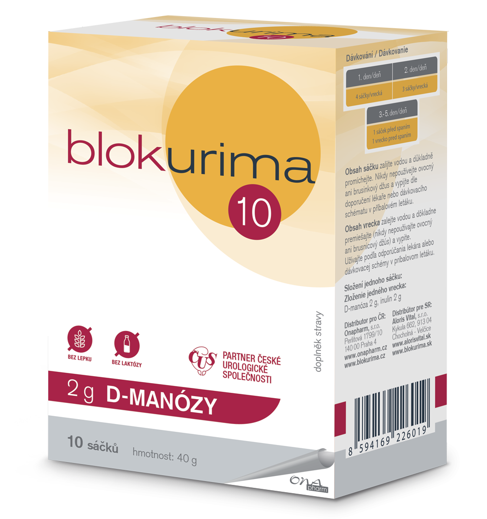 Levně Blokurima 2g D-manózy sáčky 10x4g