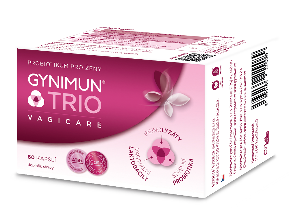 Levně GYNIMUN trio vagicare cps.60
