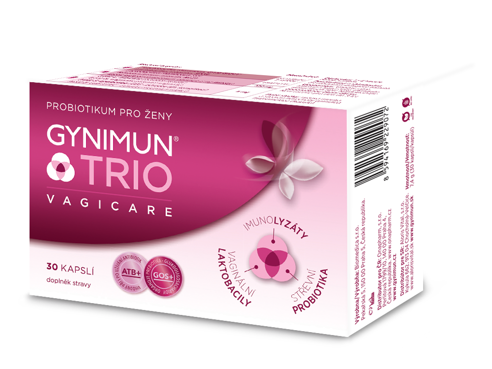 Levně GYNIMUN trio vagicare cps.30