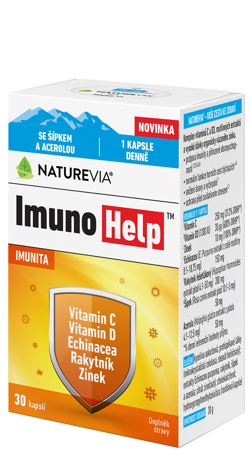 Levně NatureVia ImunoHelp cps.30