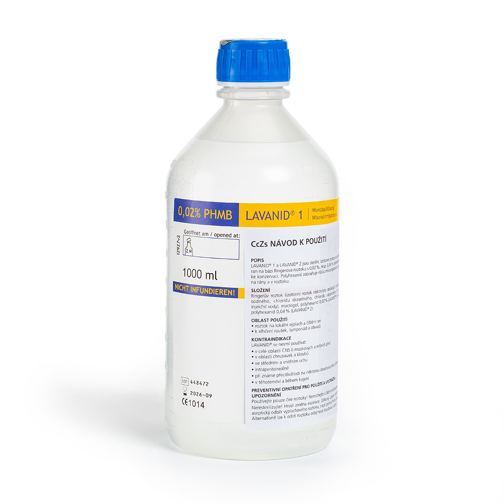 Levně Lavanid 1 Ring.roztok s 0.02% polyhex.1x1000ml