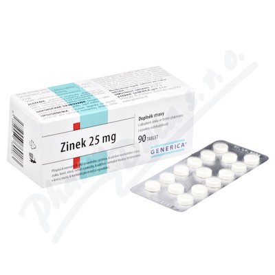 Levně Zinek 25 mg tbl.90 Generica