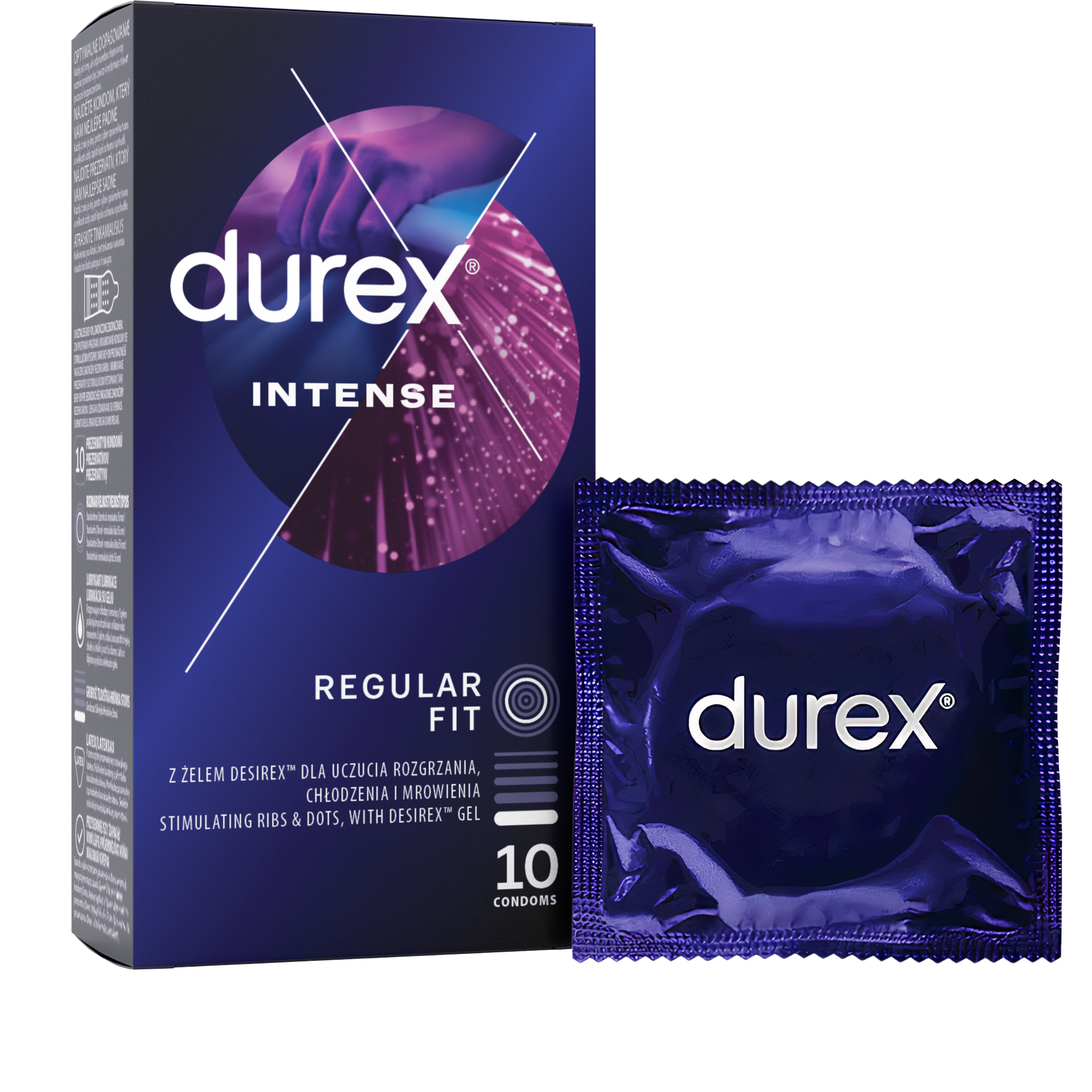 Levně DUREX Intense prezervativ 10ks