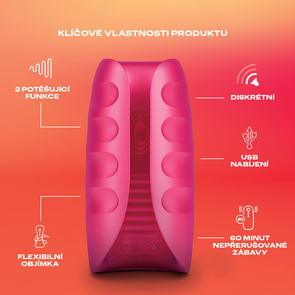 Levně DUREX Play Vibrační masturbátor