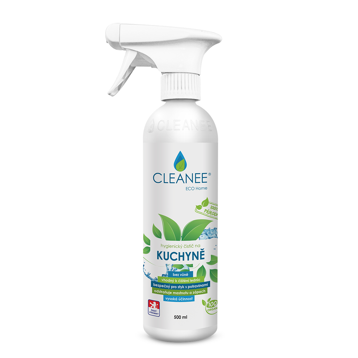 Levně CLEANEE ECO Home hygienický čistič KUCHYNĚ 500ml