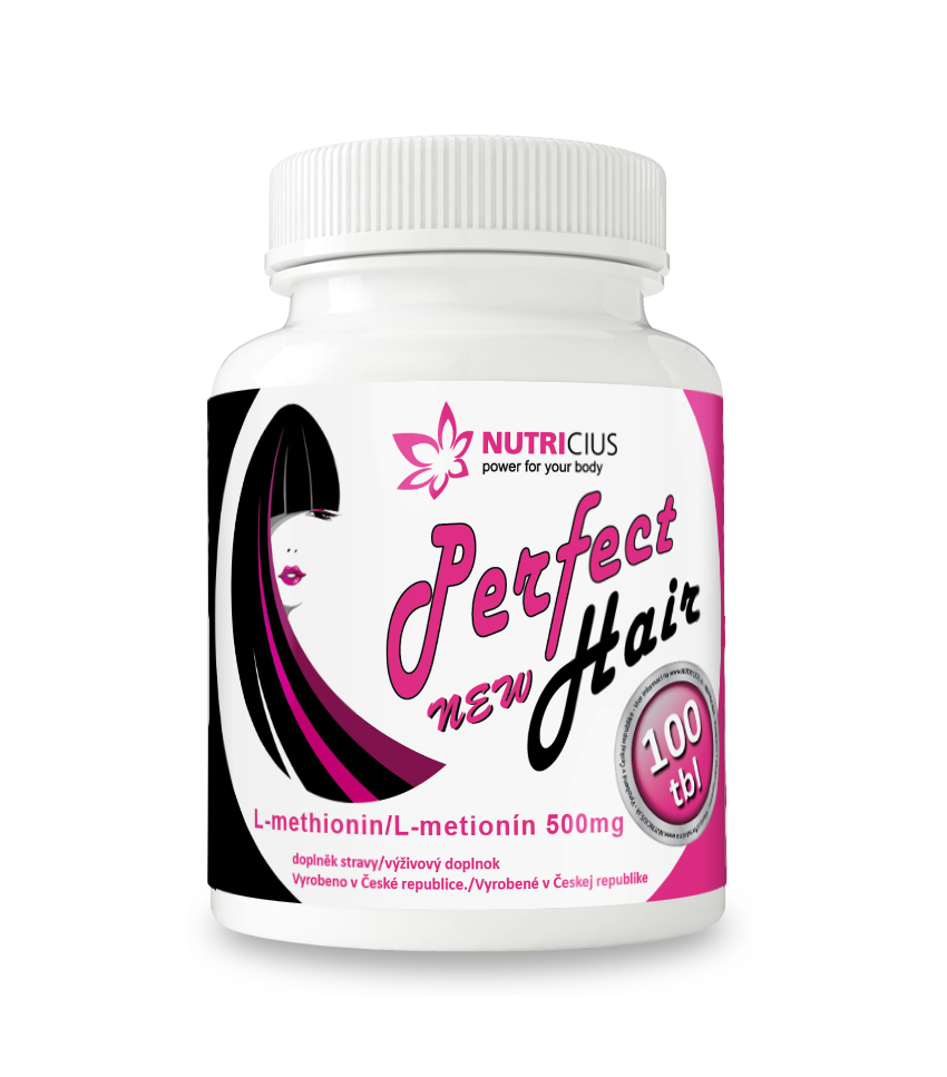 Levně Perfect HAIR new methionin 500mg tbl.100