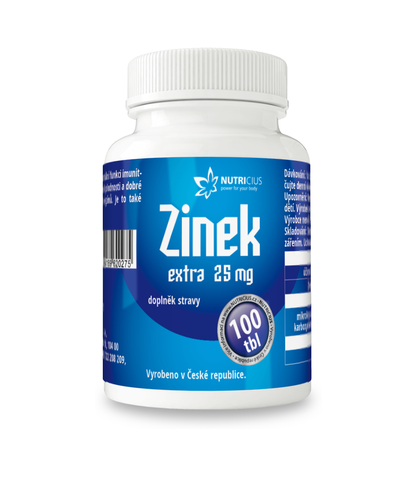 Levně Zinek EXTRA 25mg tbl.100