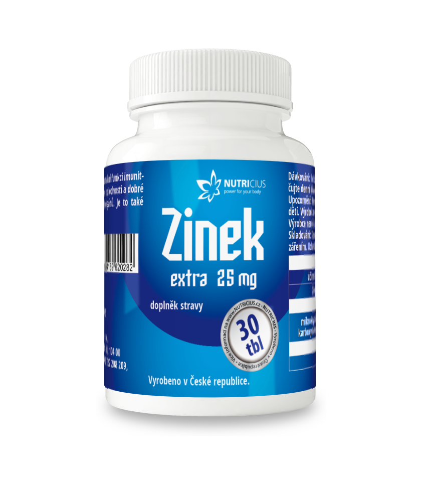 Levně Zinek EXTRA 25mg tbl.30