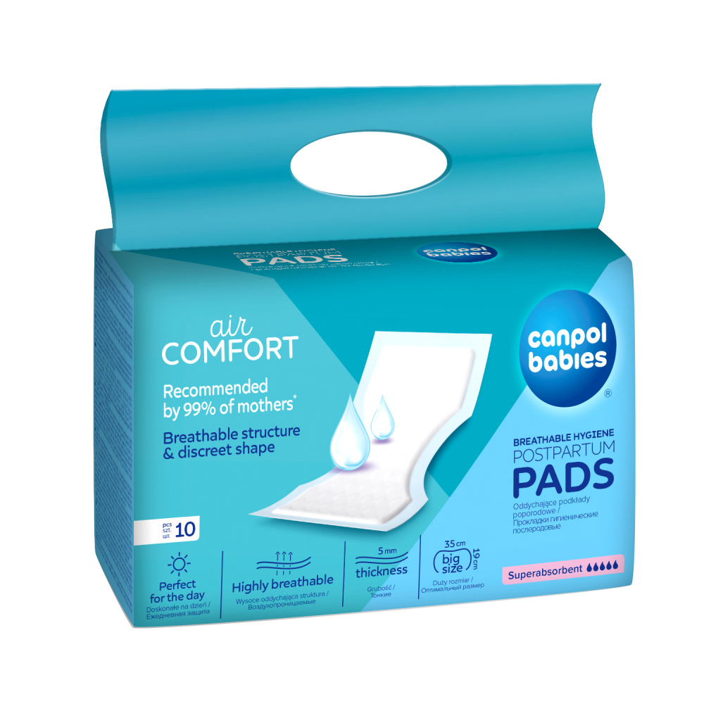 Levně CANPOL BABIES vložky poporodní superabsorbční 10ks