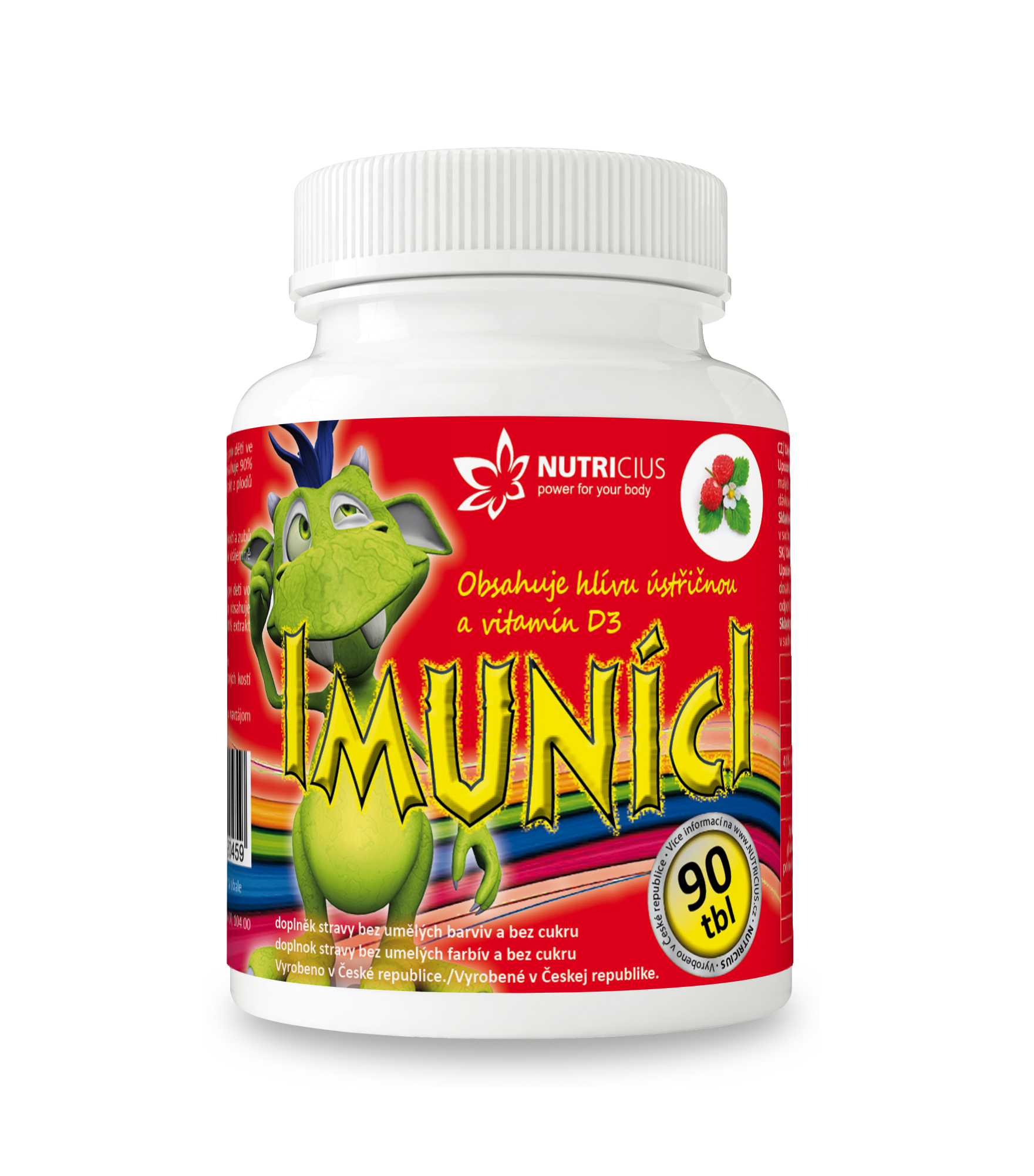 Levně Imuníci - Hlíva ústřičná s vit. D pro děti tbl.90