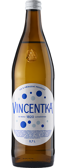 Levně Vincentka přírod.0.7l-nevrat.láhev