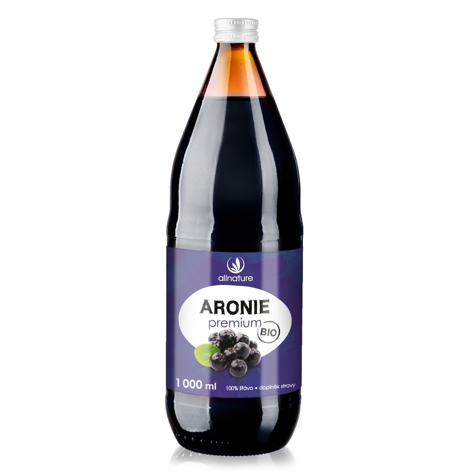 Levně Allnature Aronie Premium BIO 1000ml