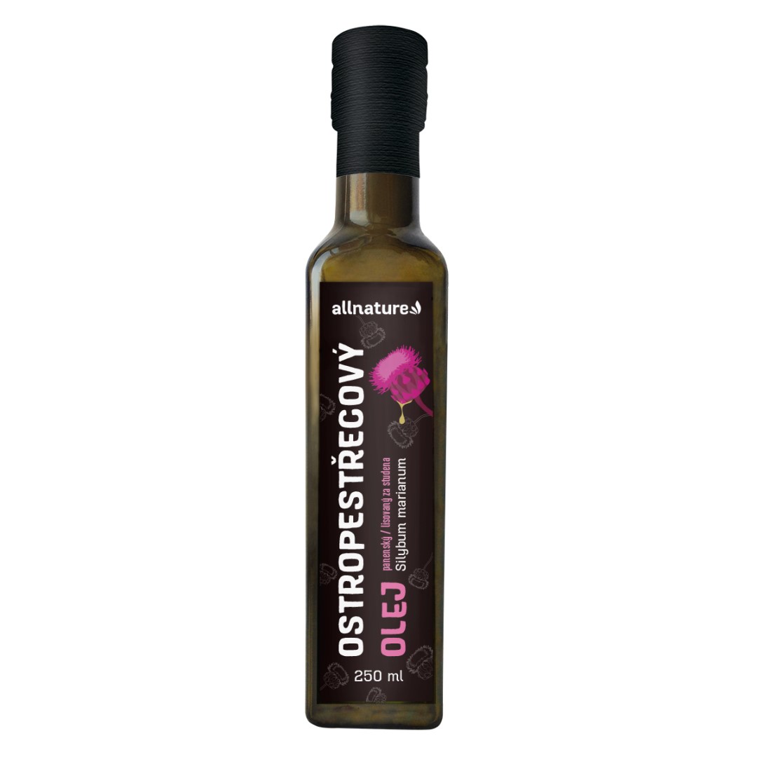 Levně Allnature Ostropestřecový olej 250ml
