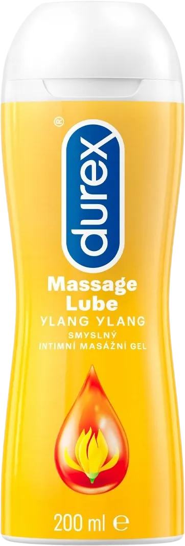 Levně DUREX Intimní masážní gel 2v1 Ylang Ylang 200ml