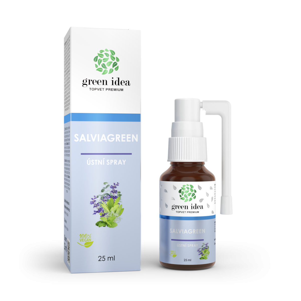 Levně Green idea Ústní spray Salviagreen 25ml