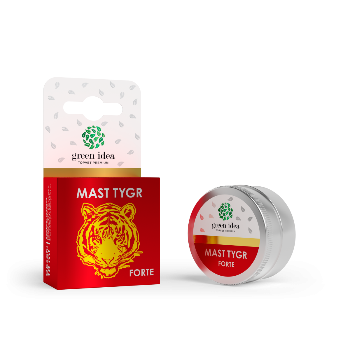 Levně Green idea Mast Tygr Forte 10ml
