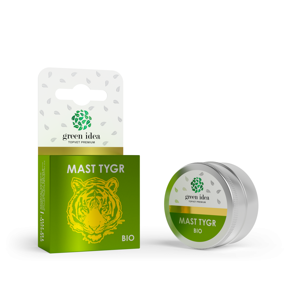 Levně Green idea Mast Tygr Bio 10ml