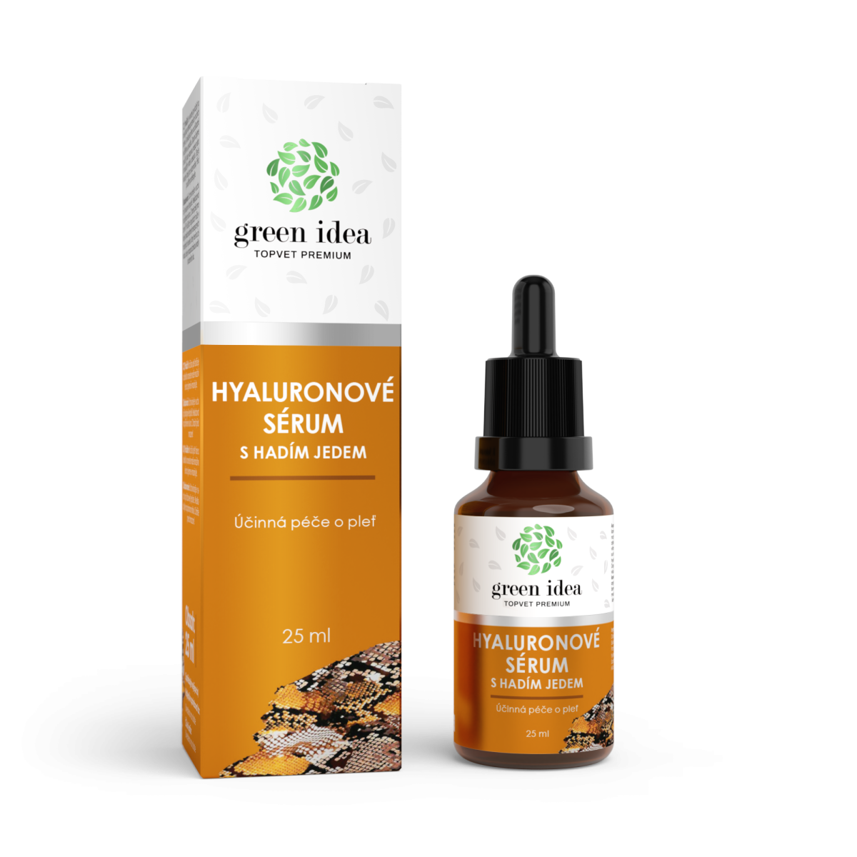 Levně Green idea Hyaluronové sérum s hadím jedem 25ml
