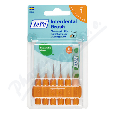 Levně TePe meziz.kart.size 1 Oranžové 6ks 137620