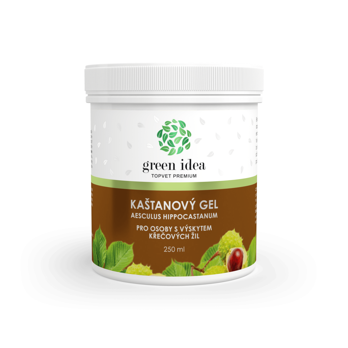 Levně Green idea Kaštanový gel 250ml