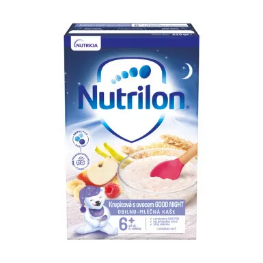Levně Nutrilon Krupicová kaše s ovocem GOOD NIGHT 225g
