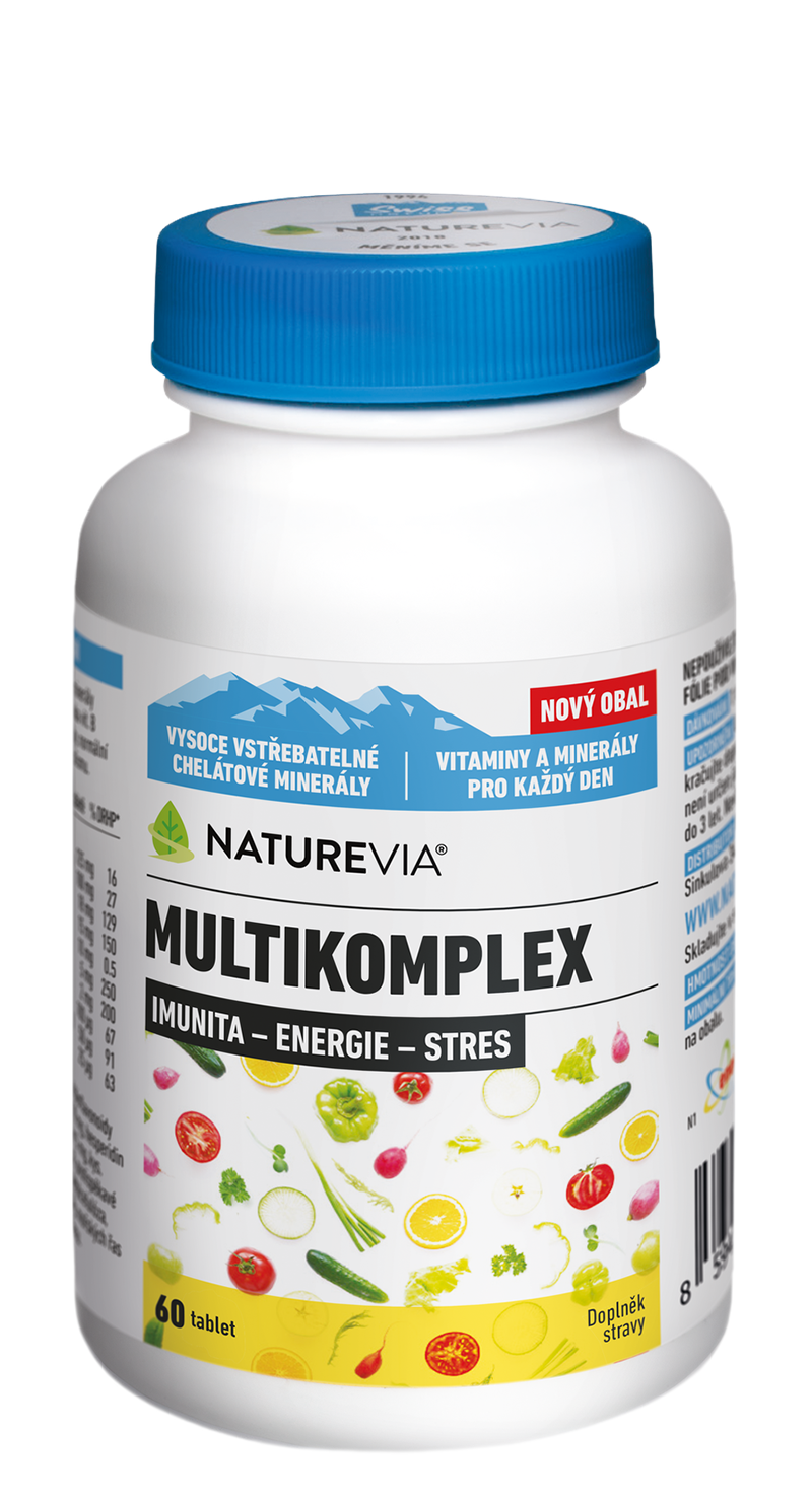 Levně NatureVia Multikomplex tbl.60