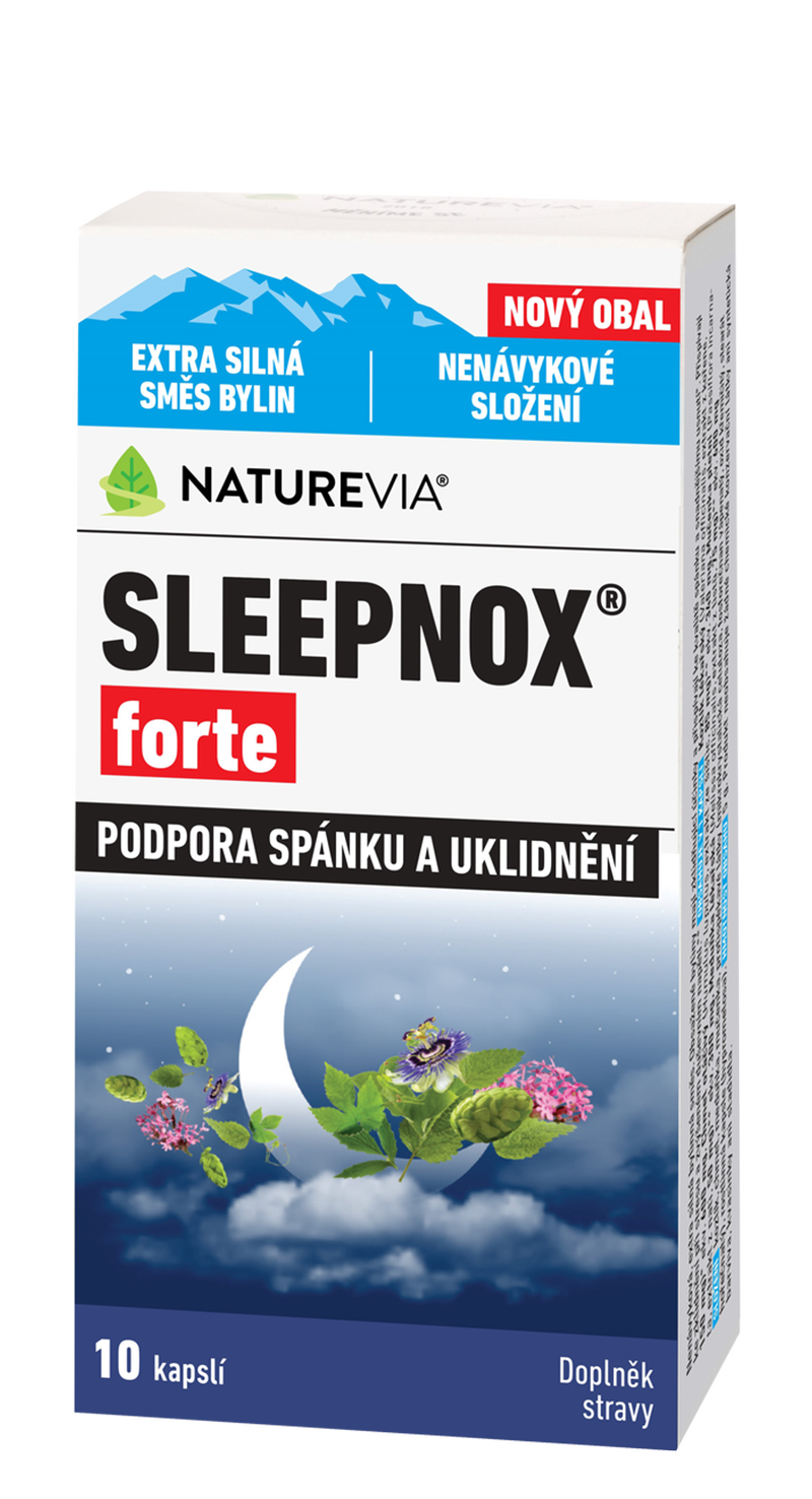 Levně NatureVia Sleepnox forte cps.10