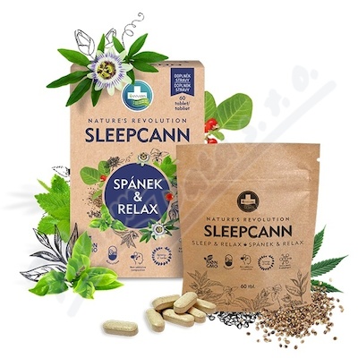Levně Annabis SLEEPCANN Spánek&Relax tbl.60