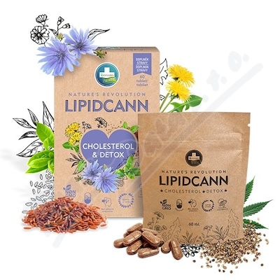 Levně Annabis LIPIDCANN Cholesterol&Detox tbl.60