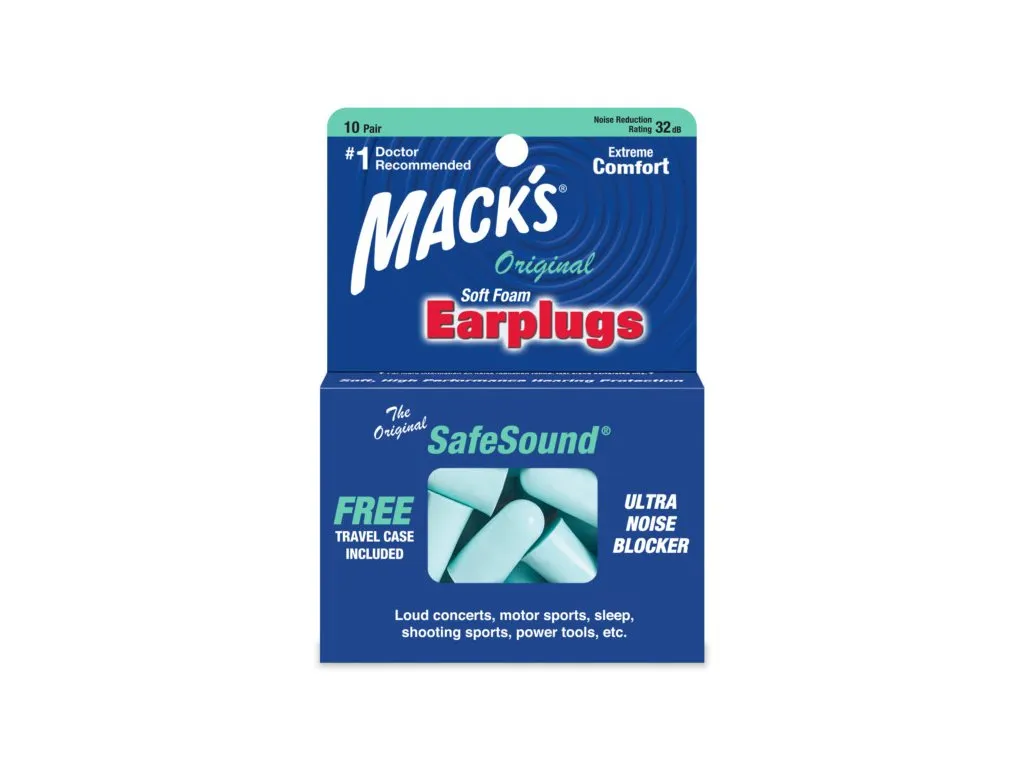 Levně Macks Original špunty do uší 10 párů