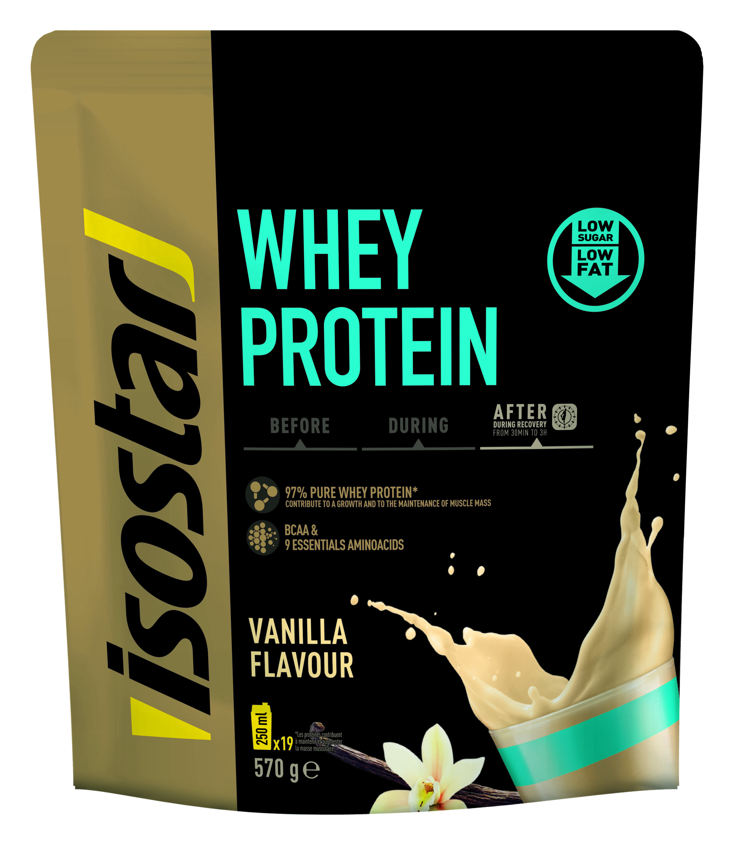 Levně ISOSTAR Whey Protein vanilka 570g