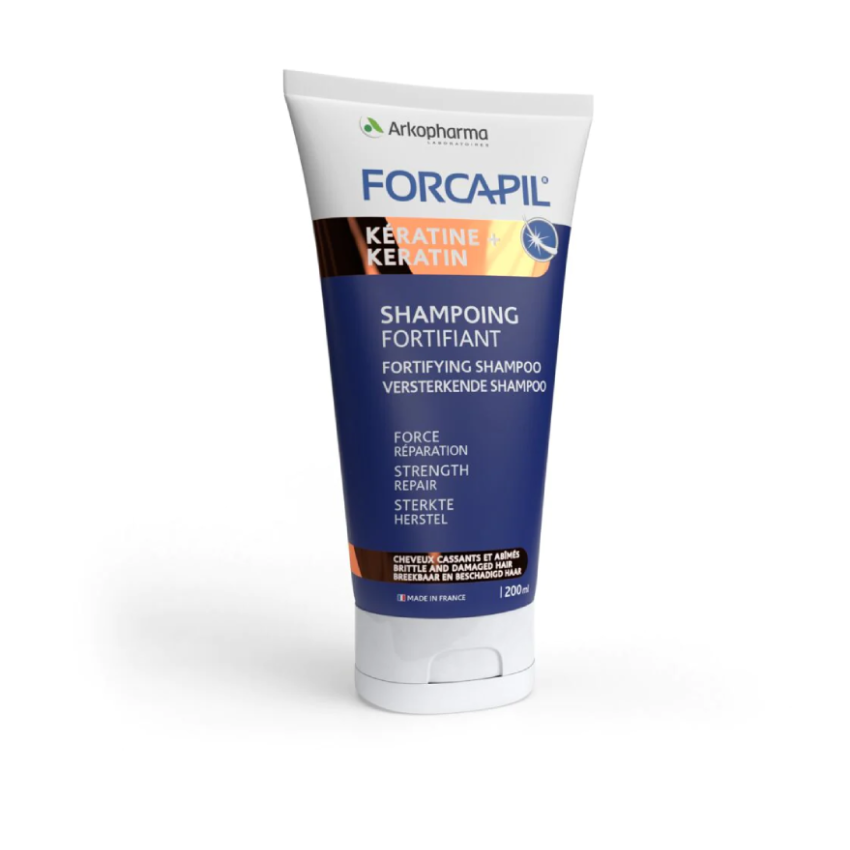 Levně Arkopharma FORCAPIL Keratin posilující šampon s keratinem pro křehké vlasy 200ml