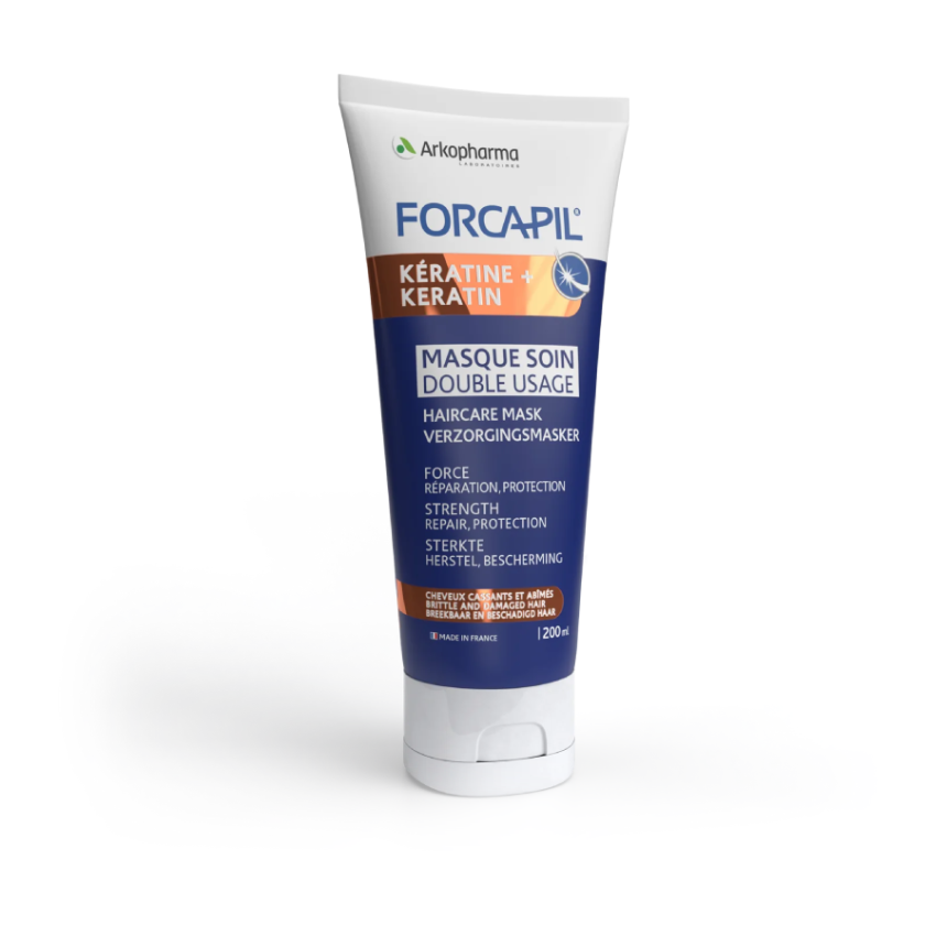 Levně Arkopharma FORCAPIL Keratin posilující maska s keratinem pro křehké vlasy 200ml