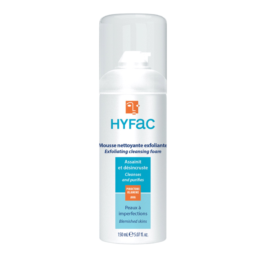 Levně HYFAC Exfoliační čisticí pěna pro aknózní pleť 150ml