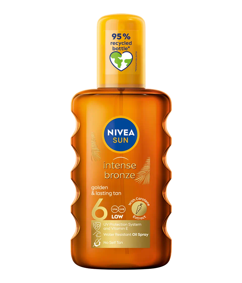 Levně NIVEA SUN OLEJ NA OPALOVÁNÍ VE SPREJI S KAROTENEM OF 6 200ml