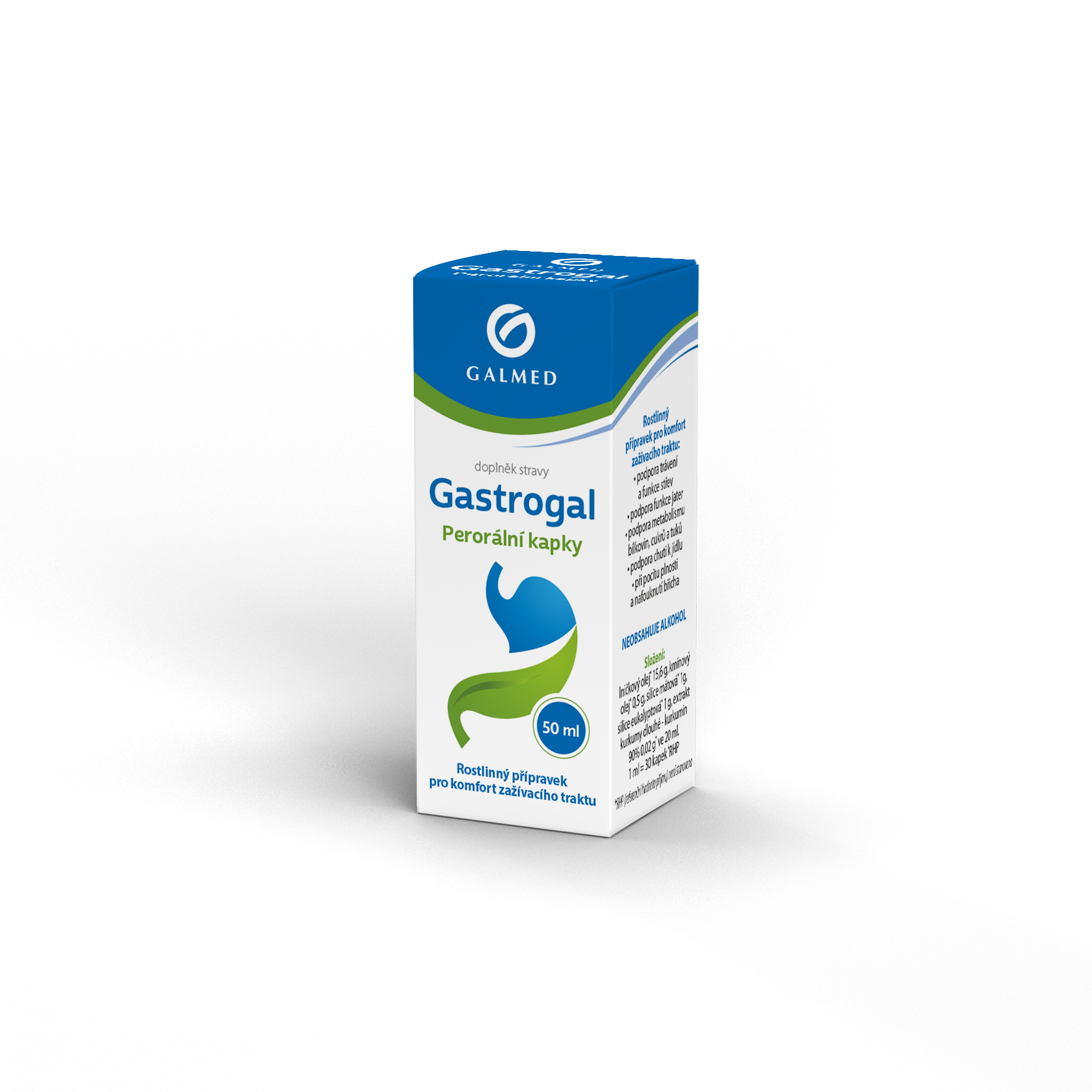Levně Gastrogal kapky 50ml Galmed