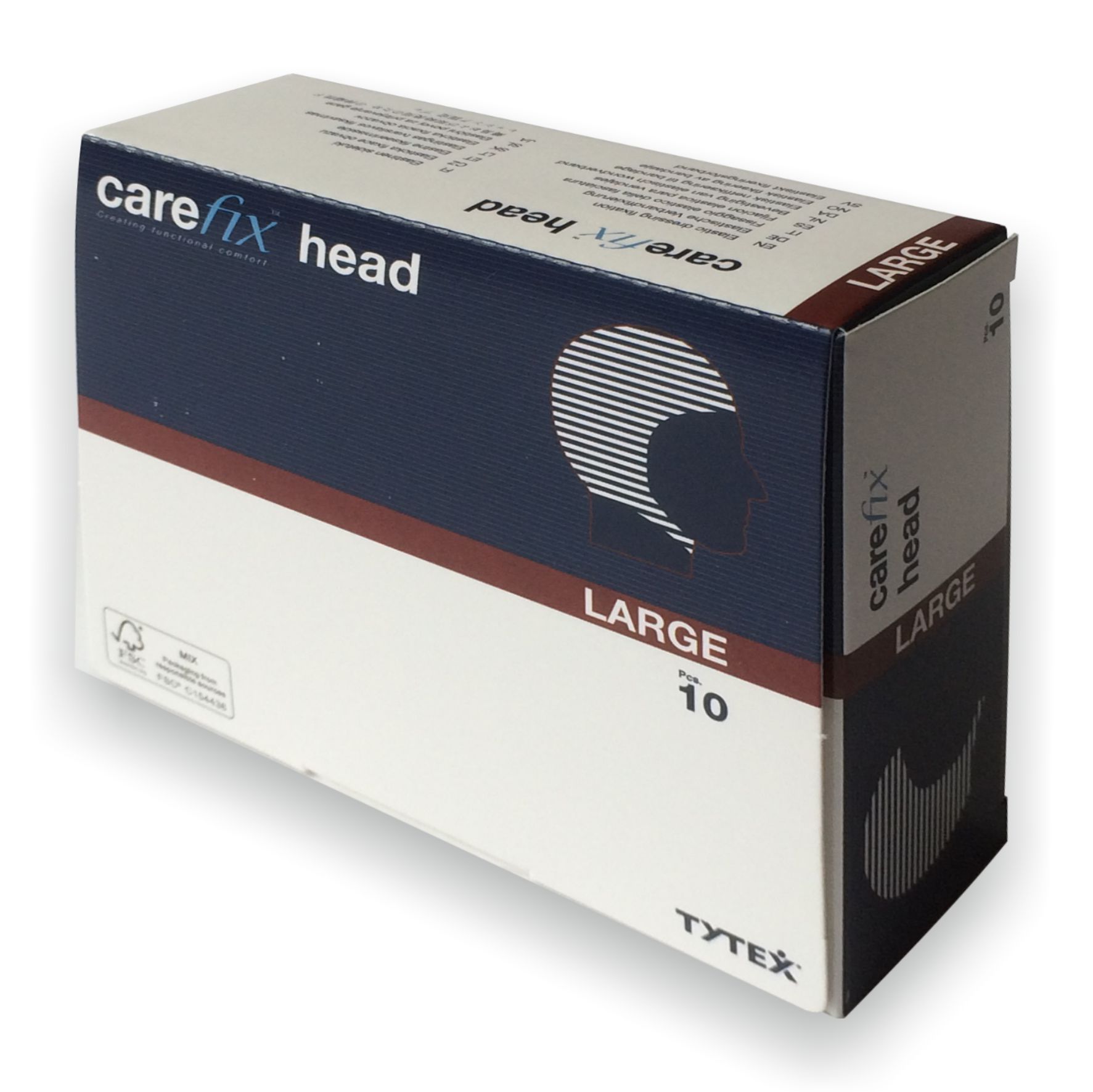 Levně Carefix head elastický síťový obvaz vel.L 10ks