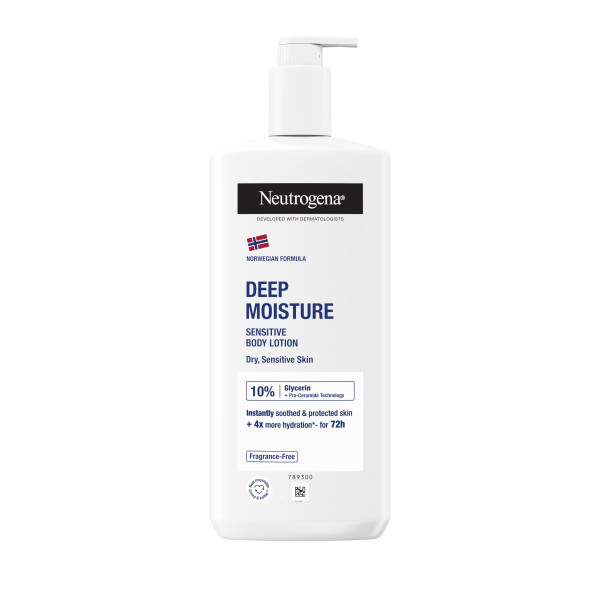Levně NEUTROGENA® Norská receptura Hloubkově hydratační tělové mléko pro citlivou pokožku 400 ml