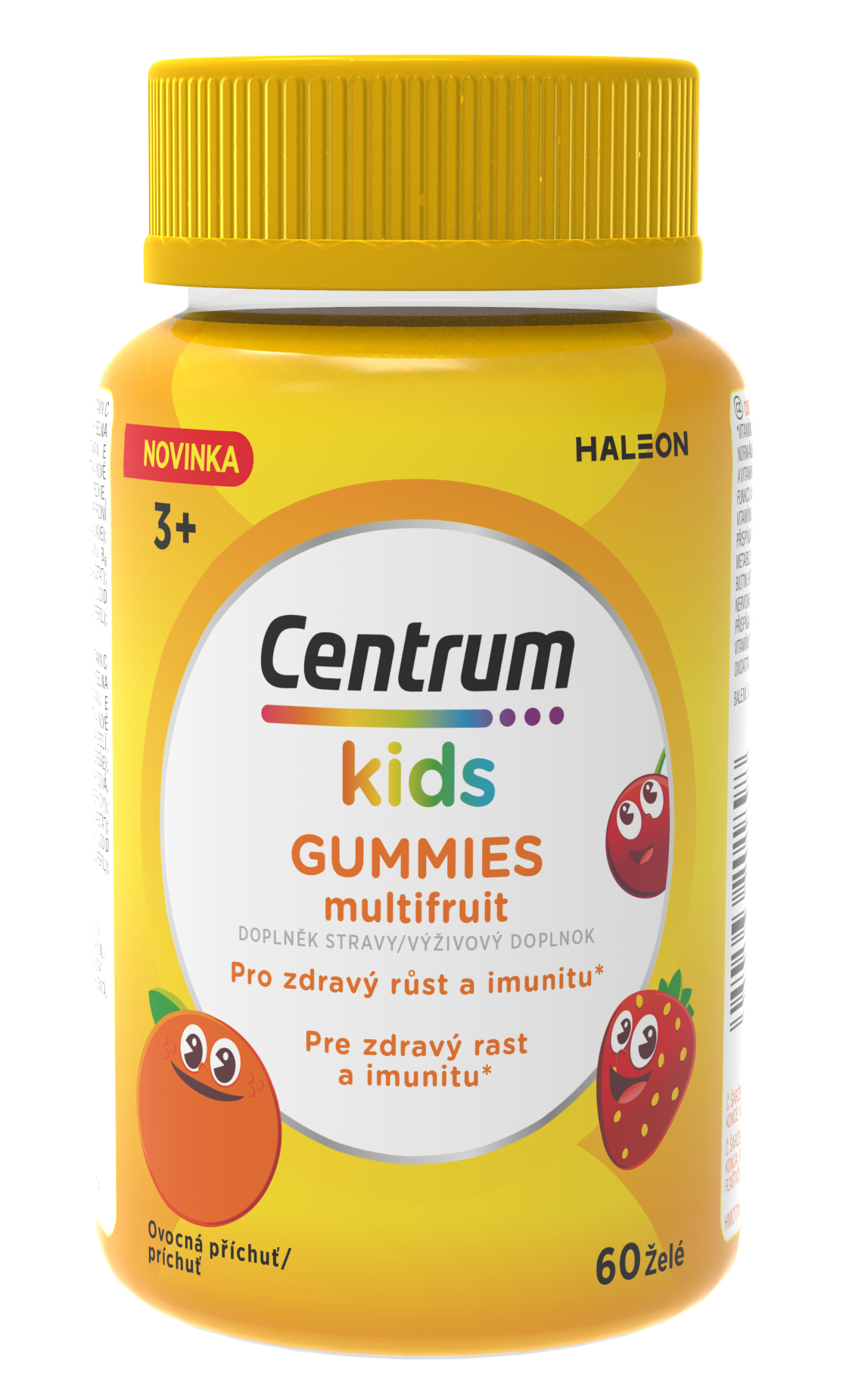 Levně Centrum Kids Gummies multifruit želé 60ks