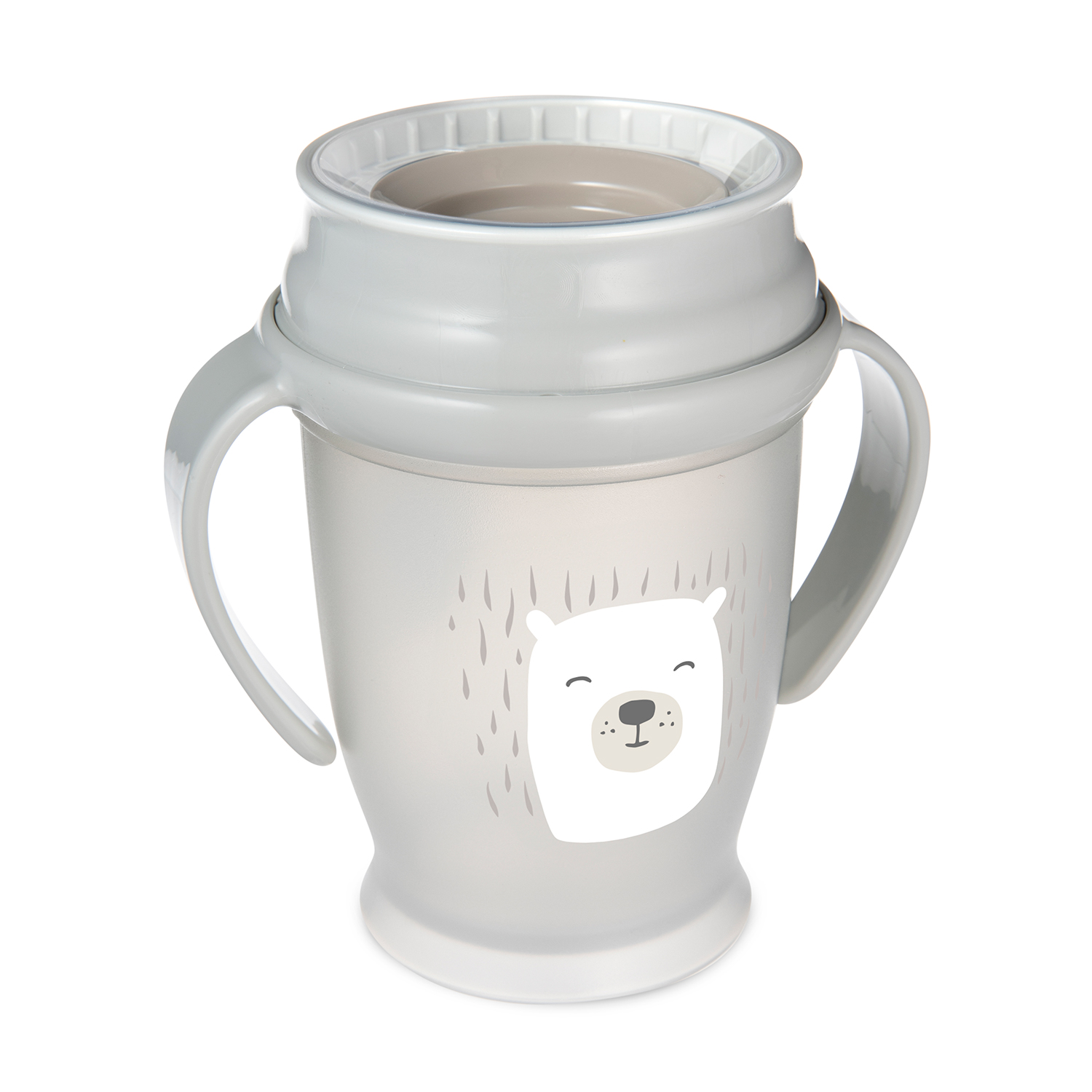 Levně LOVI Hrníček 360° JUNIOR 250ml s úchyty Buddy Bear 9m+