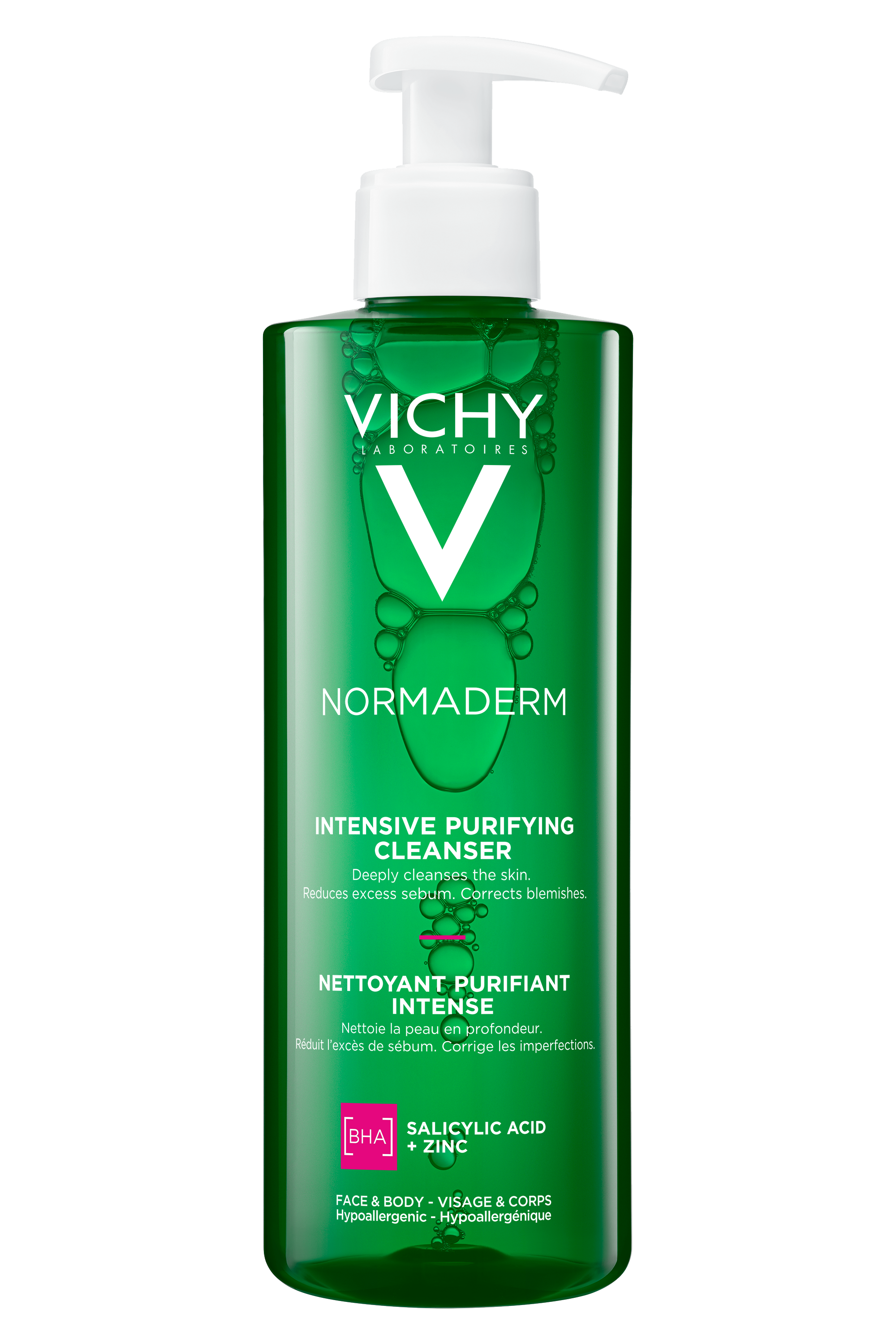 Levně Vichy Normaderm Phytosolution Intenzivní čisticí gel pro pleť se sklonem k akné 400 ml