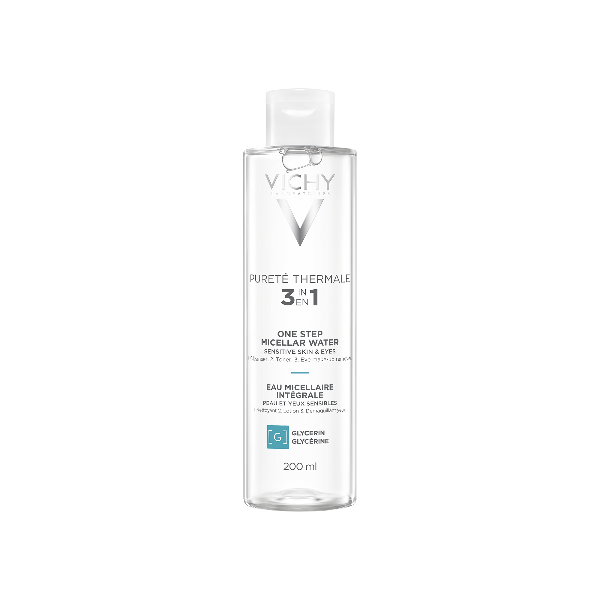Levně Vichy Pureté Thermale Minerální micelární voda pro citlivou pleť 200 ml