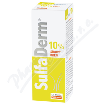 Levně SulfaDerm sírový krém 10% 200ml Dr.Müller