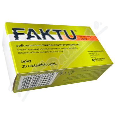 Levně Faktu 100mg/2.5mg sup.20