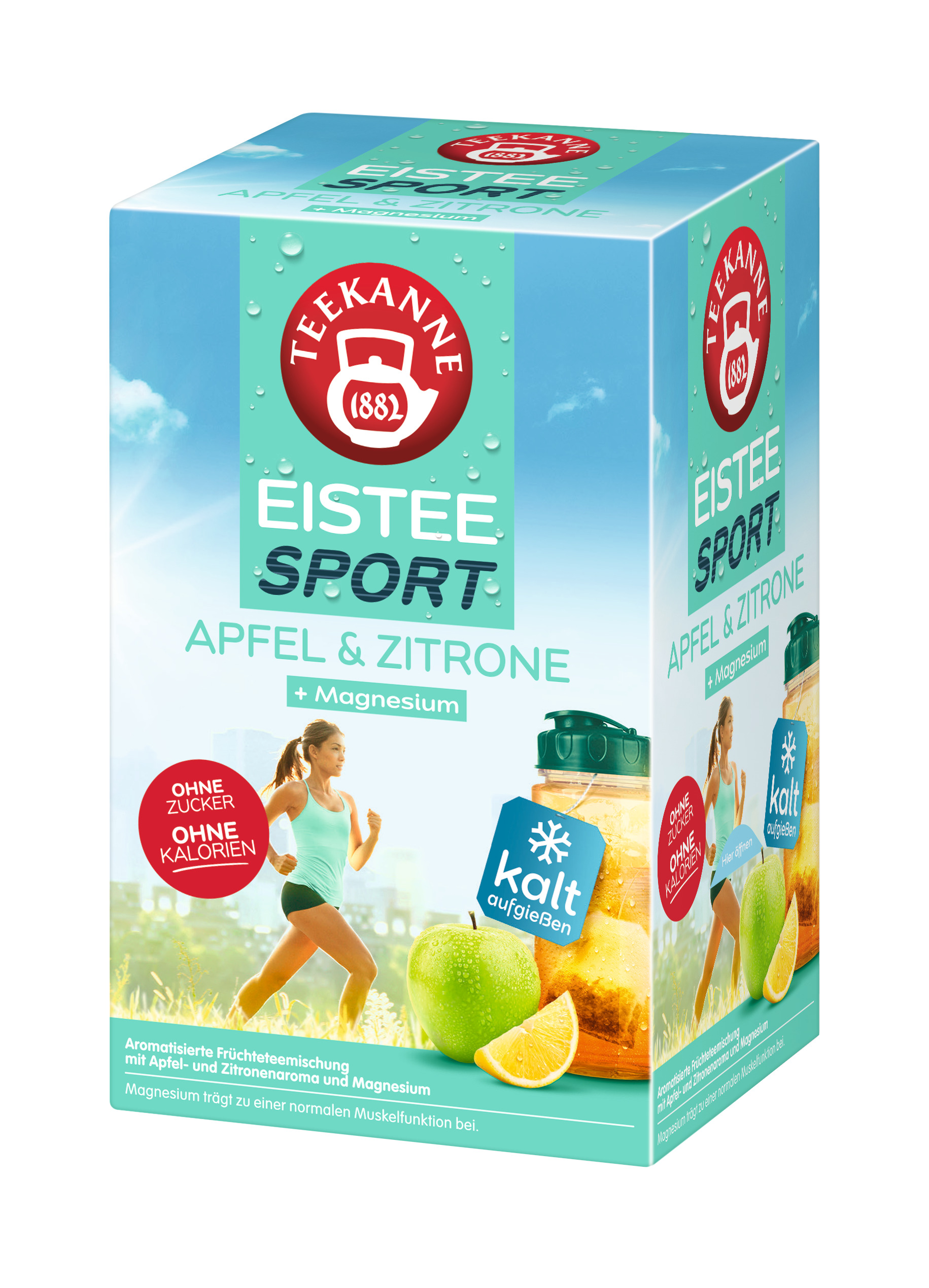 Levně Čaj TE EISTEE SPORT jablko citrón 18x2,5g