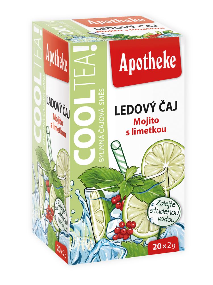 Levně Apotheke CoolTea Mojito s limetkou čaj 20x2g