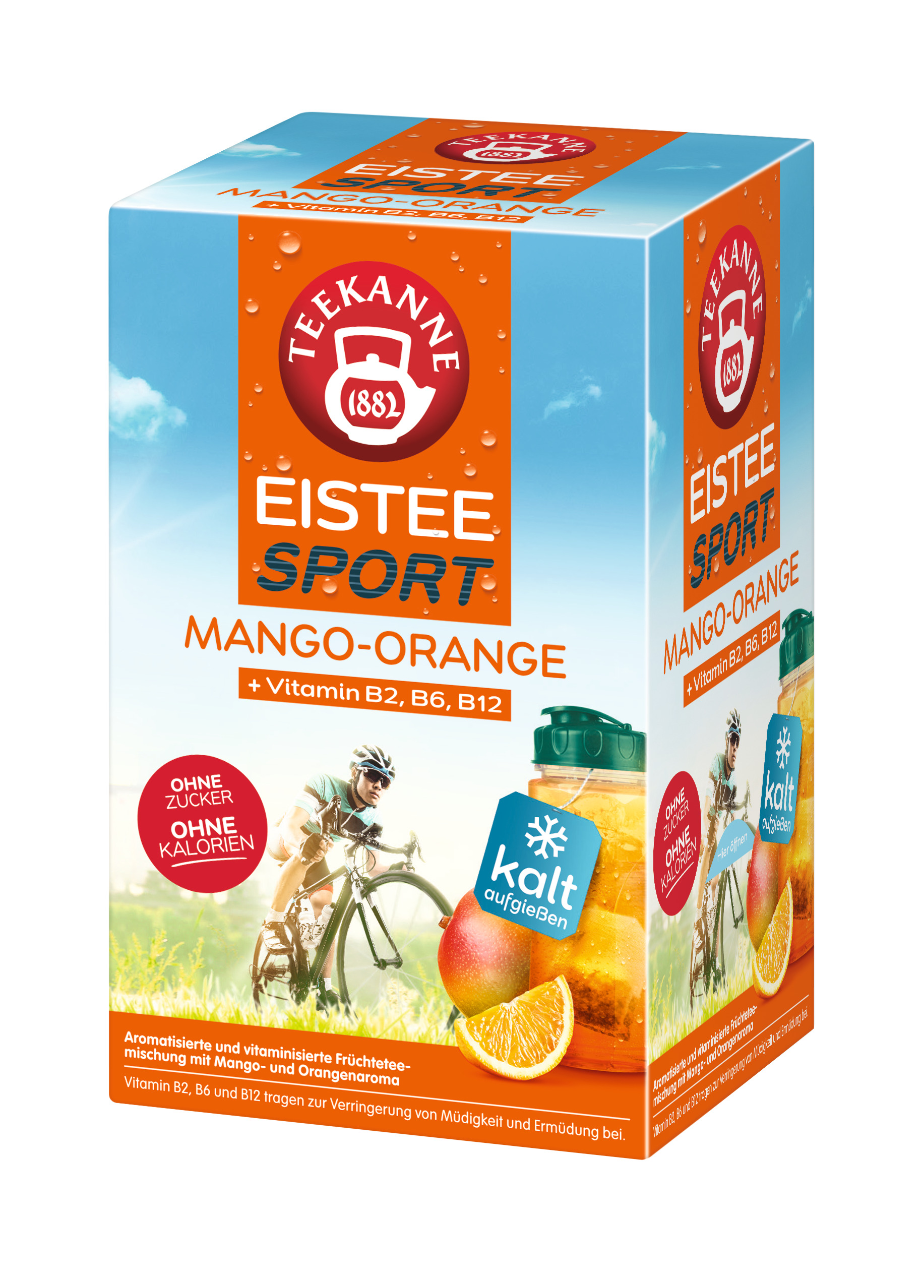 Levně Čaj TE EISTEE SPORT mango pomeranč 18x2,5g