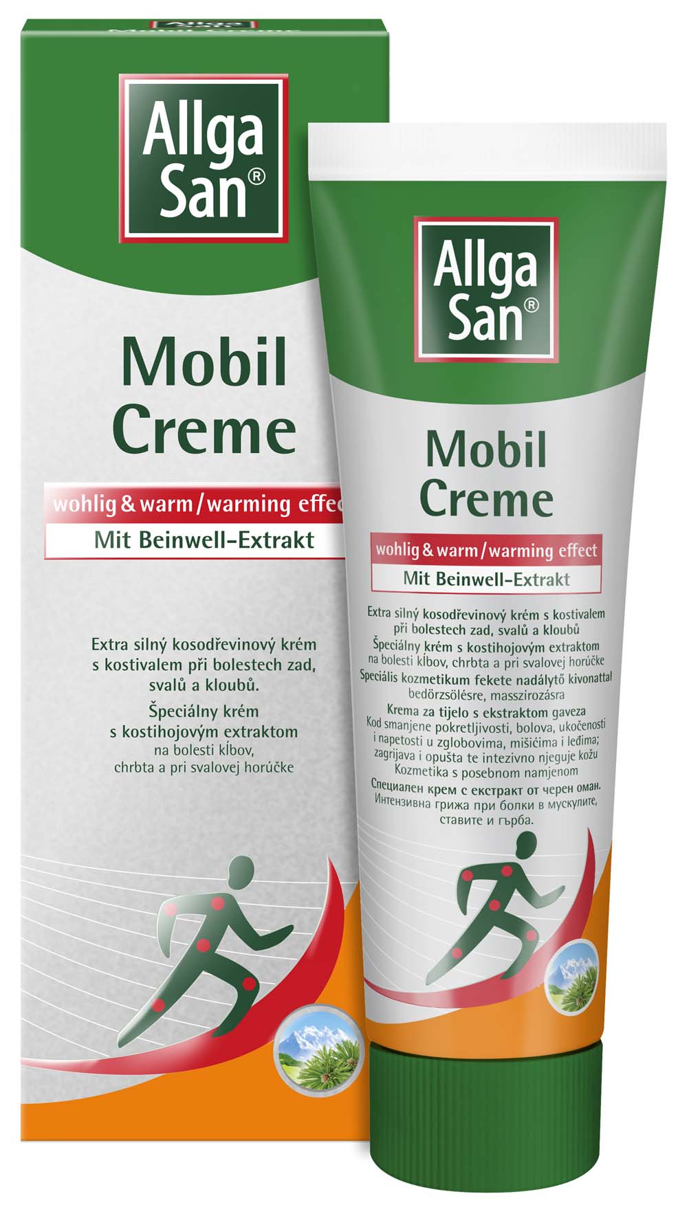 Levně Allga San Mobil Creme Extra silně hřejivý 50ml