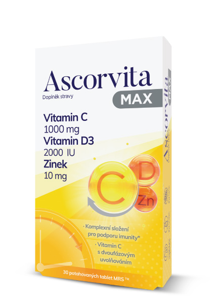 Levně Ascorvita Max 30 tablet