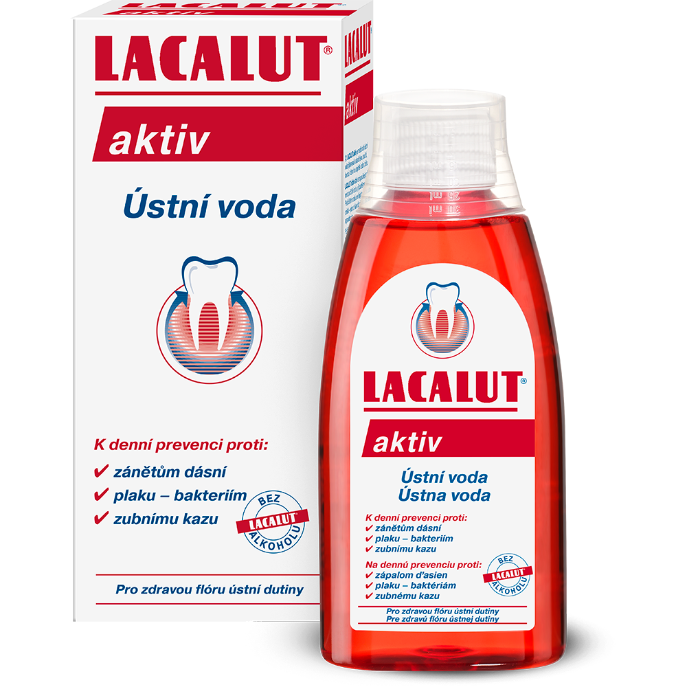 Levně Lacalut Aktiv ústní voda 300ml